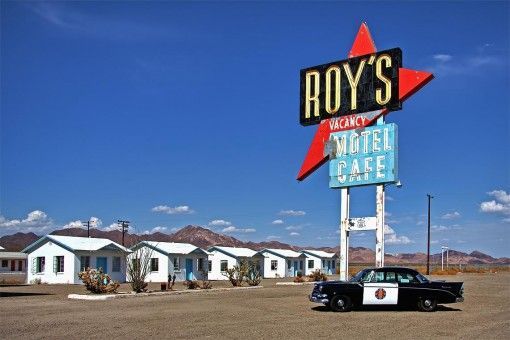 Motel en Desierto de Mojave