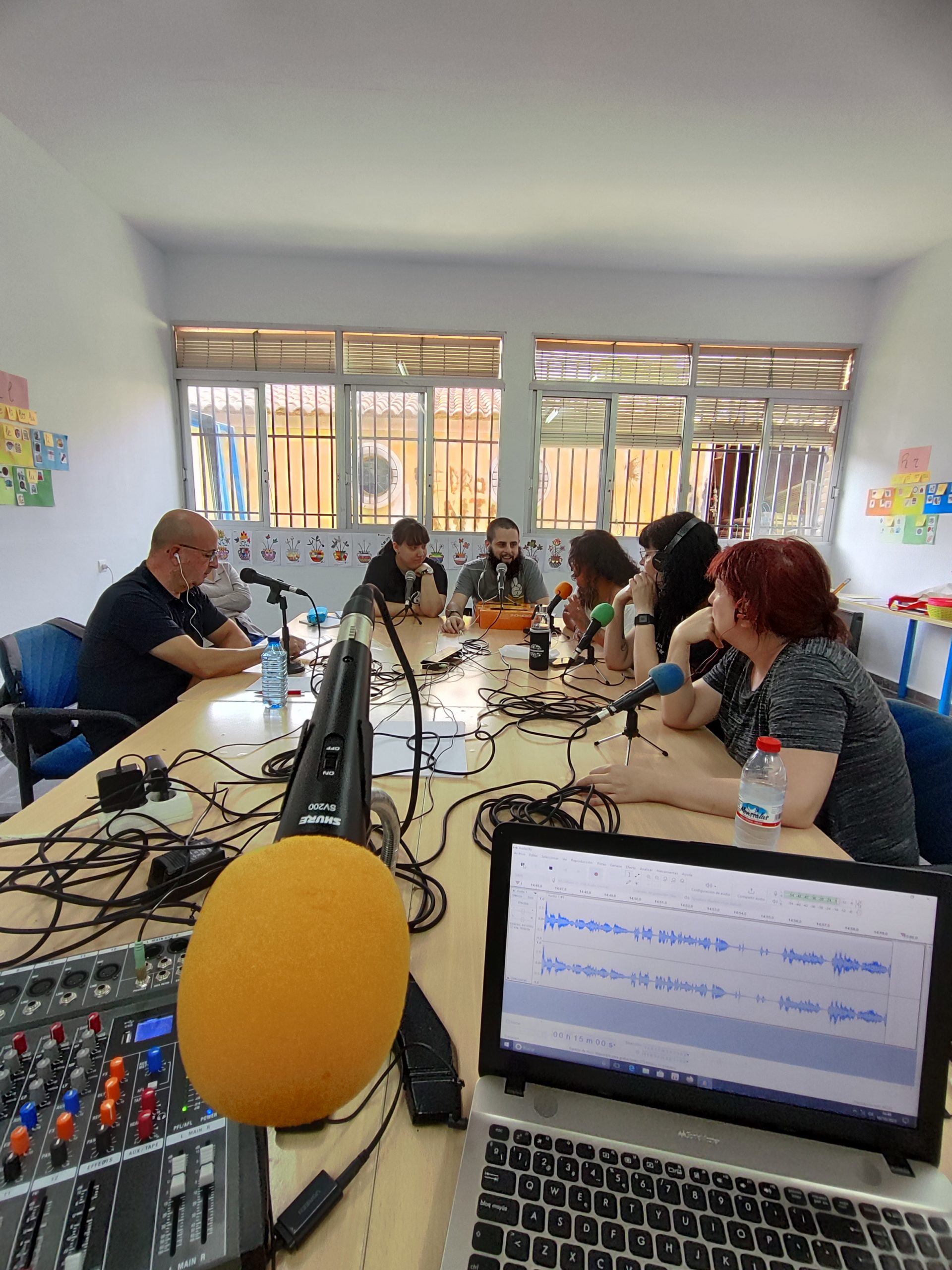 Experiencia personal en los talleres de “Radio y podcast” y de “Arte y expresión artística” en Mula.