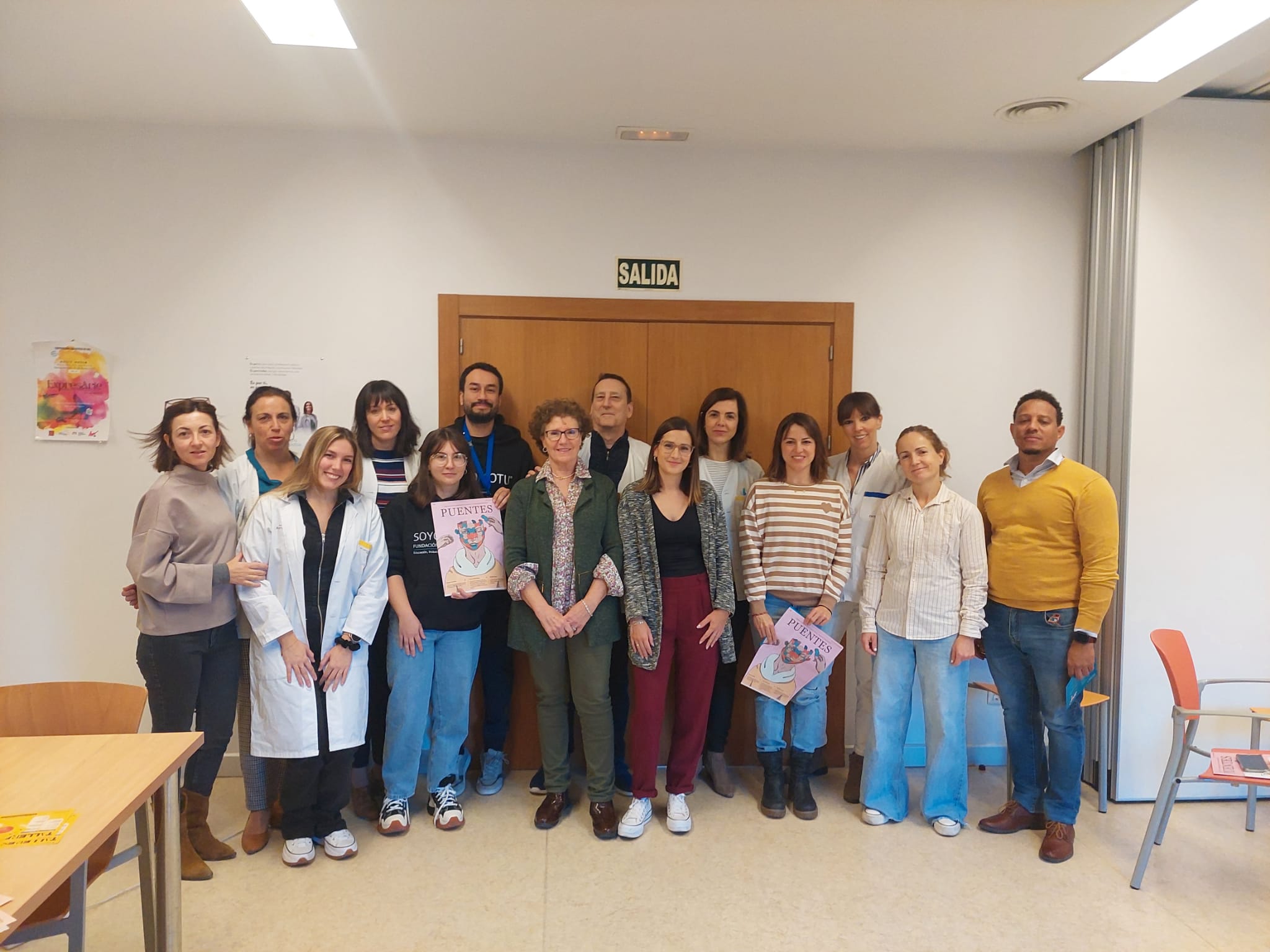 HOY NOS REUNIMOS CON LOS PROFESIONALES DEL CENTRO DE SALUD MENTAL DE MOLINA DE SEGURA