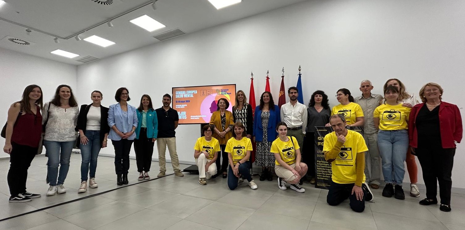 FUNDACIÓN SOYCOMOTU CELEBRA LA SEMANA EUROPEA DE LA SALUD MENTAL: RUEDA DE PRENSA AYUNTAMIENTO DE MURCIA