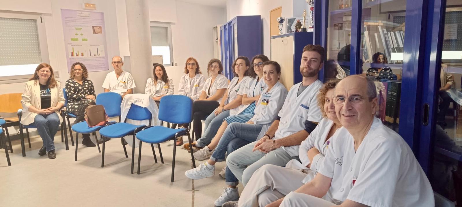 IMPARTIMOS UNA CHARLA EN EL CENTRO DE SALUD BARRIO DEL CARMEN