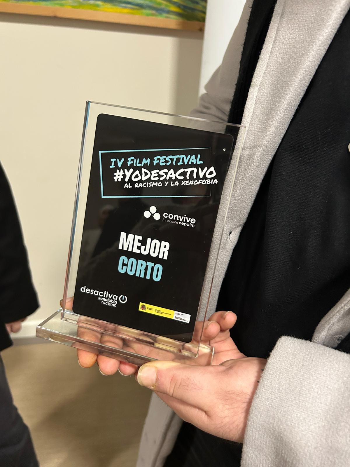 NUESTRO COMPAÑERO Y ACTIVISTA MIGUEL ÁNGEL DE PACO RESULTA GANADOR EN EL IV FILM FESTIVAL DE CEPAIM